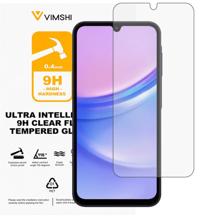 Протиударна захисна плівка Vimshi Ultra 9H Clear Flex для Samsung Galaxy A15