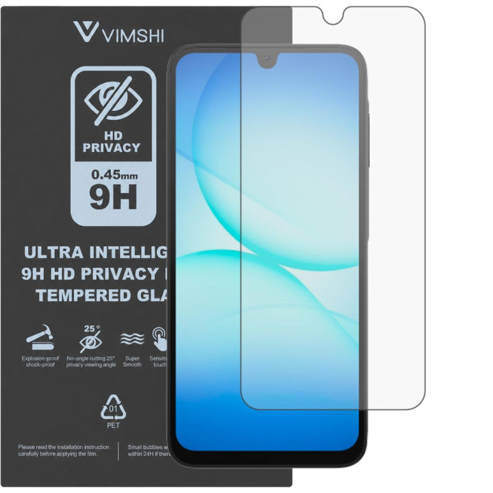 Противоударная защитная пленка антишпион Vimshi Ultra 9H Privacy Flex для Samsung Galaxy A17 5G