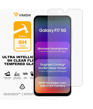 Протиударна захисна плівка Vimshi Ultra 9H Clear Flex для Samsung Galaxy F17 5G