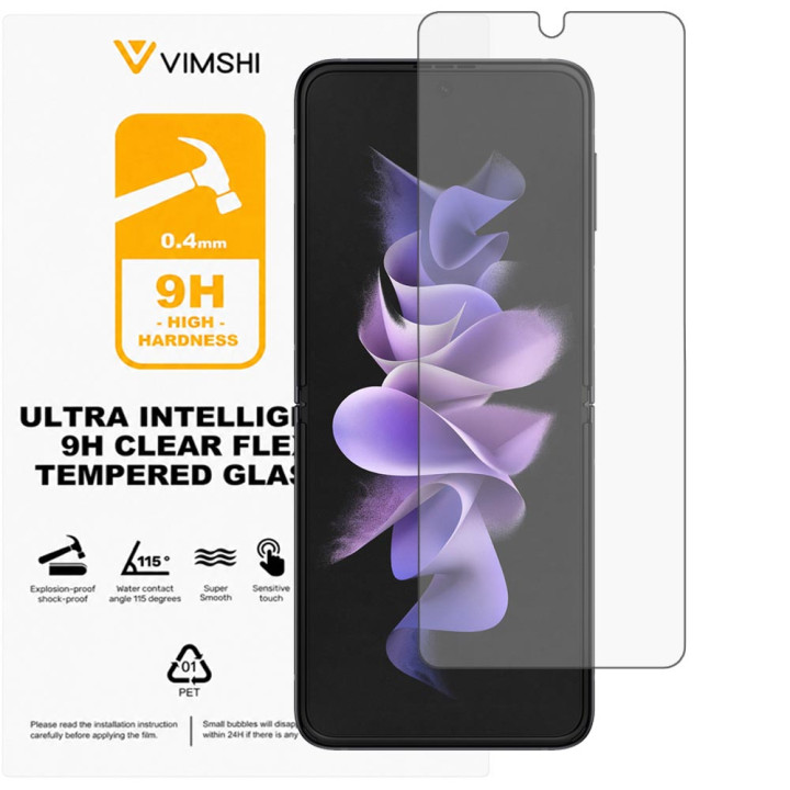 Протиударна захисна плівка Vimshi Ultra 9H Clear Flex для Samsung Galaxy Flip3
