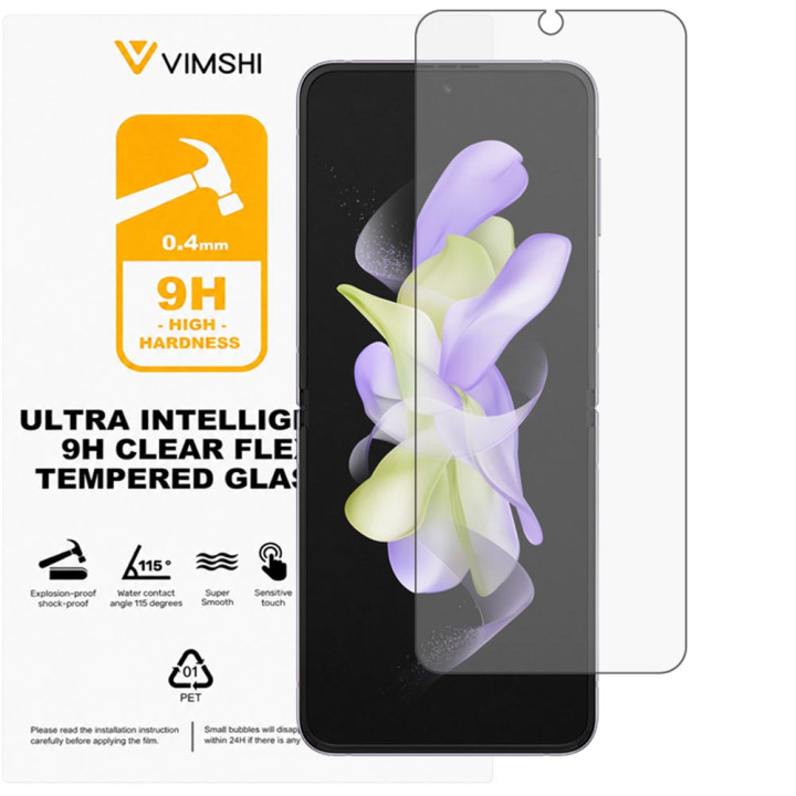 Протиударна захисна плівка Vimshi Ultra 9H Clear Flex для Samsung Galaxy Flip4