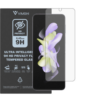 Противоударная защитная пленка антишпион Vimshi Ultra 9H Privacy Flex для Samsung Galaxy Flip4