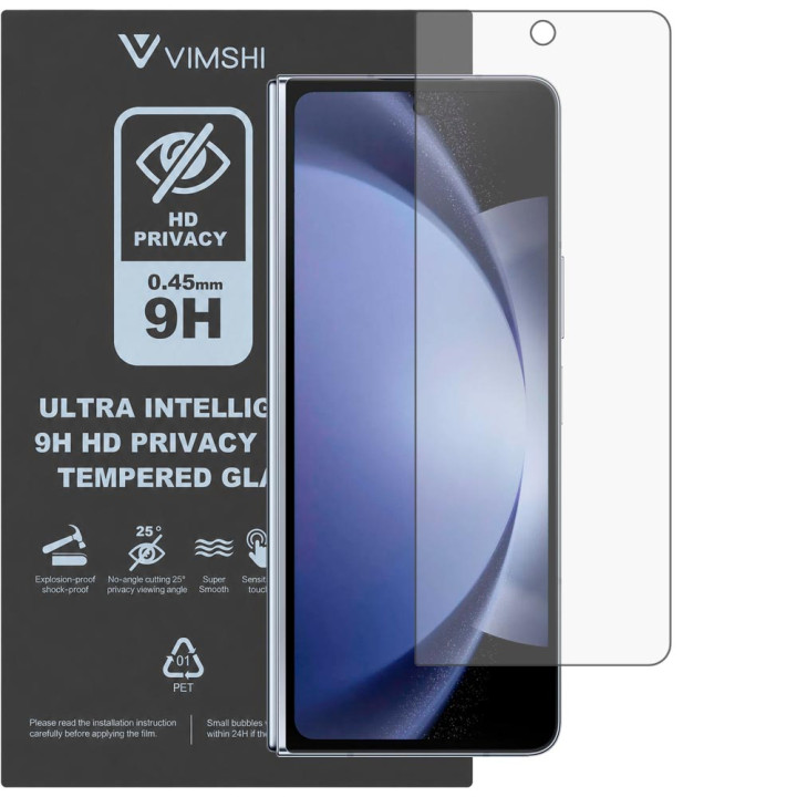 Протиударна захисна плівка антишпигун Vimshi Ultra 9H Privacy Flex для Samsung Galaxy Fold5