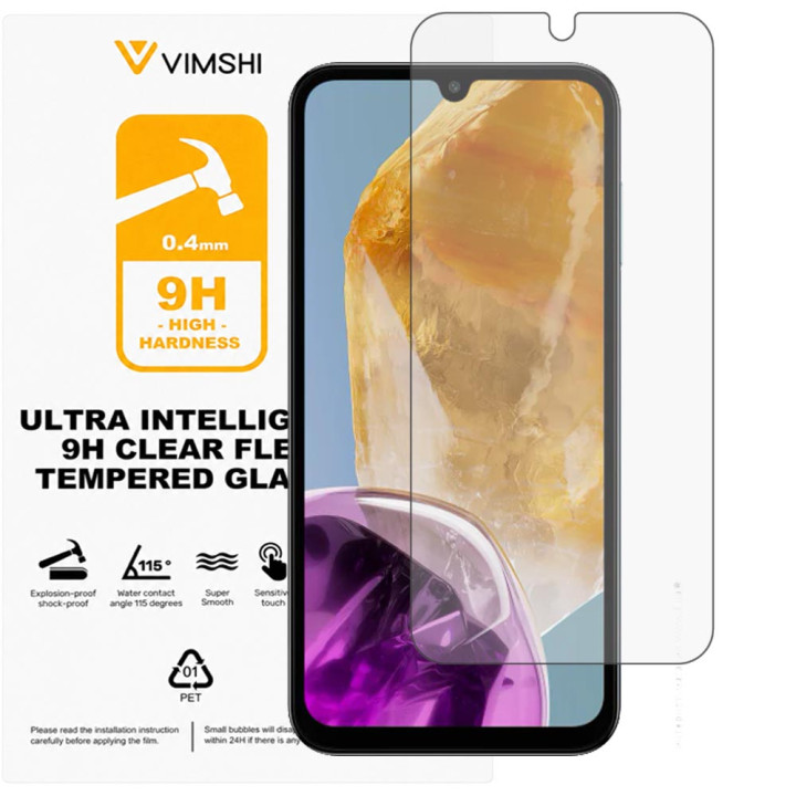 Протиударна захисна плівка Vimshi Ultra 9H Clear Flex для Samsung Galaxy M15 5G