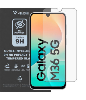 Противоударная защитная пленка антишпион Vimshi Ultra 9H Privacy Flex для Samsung Galaxy M36 5G