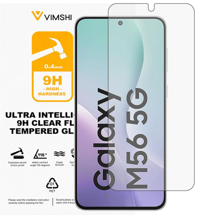 Протиударна захисна плівка Vimshi Ultra 9H Clear Flex для Samsung Galaxy M56 5G
