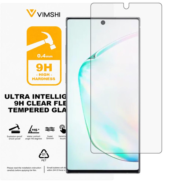 Протиударна захисна плівка Vimshi Ultra 9H Clear Flex для Samsung Galaxy Note 10+