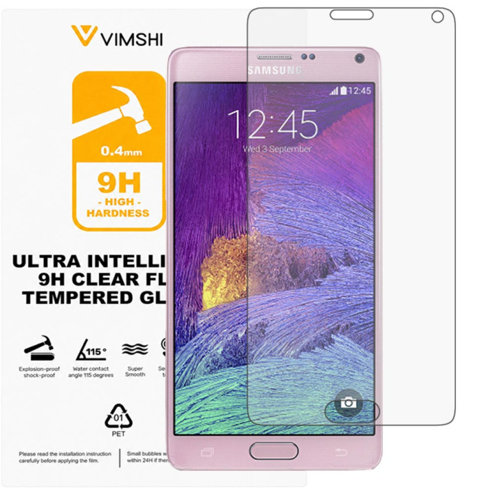 Протиударна захисна плівка Vimshi Ultra 9H Clear Flex для Samsung Galaxy Note 4