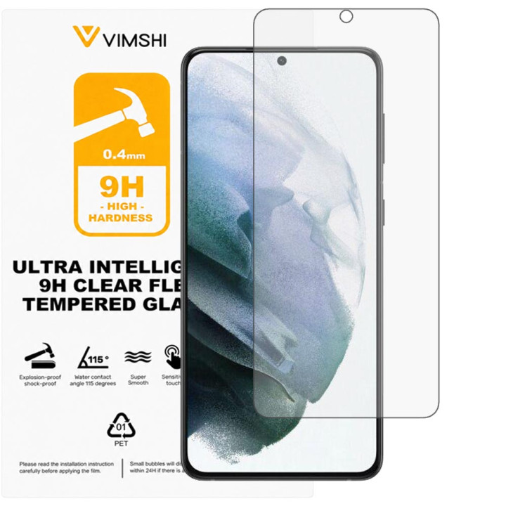 Протиударна захисна плівка Vimshi Ultra 9H Clear Flex для Samsung Galaxy S21+