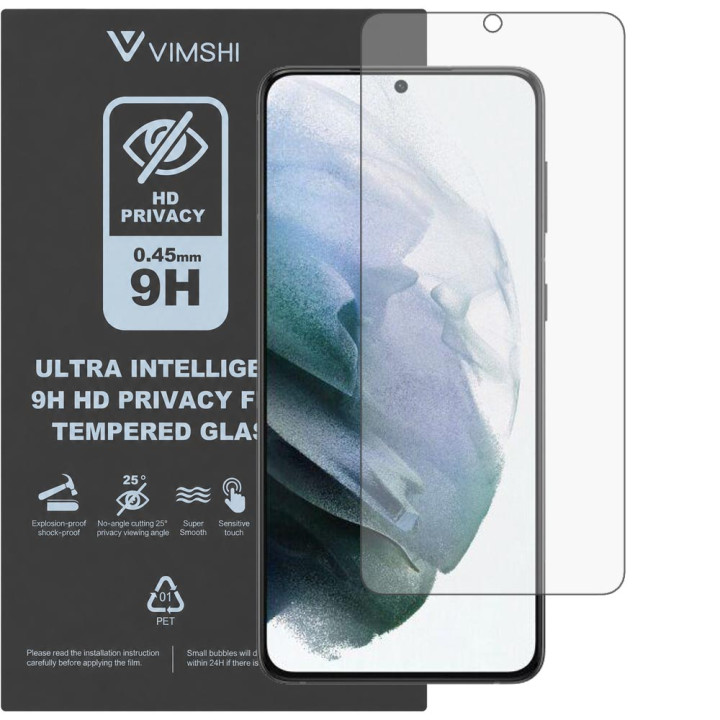 Протиударна захисна плівка антишпигун Vimshi Ultra 9H Privacy Flex для Samsung Galaxy S21+