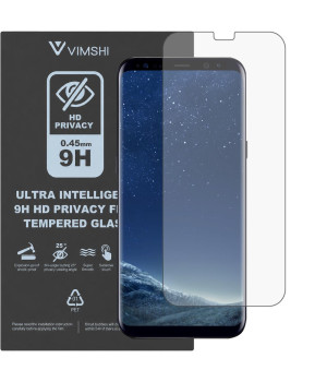 Противоударная защитная пленка антишпион Vimshi Ultra 9H Privacy Flex для Samsung Galaxy S8