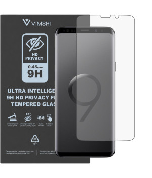 Противоударная защитная пленка антишпион Vimshi Ultra 9H Privacy Flex для Samsung Galaxy S9+