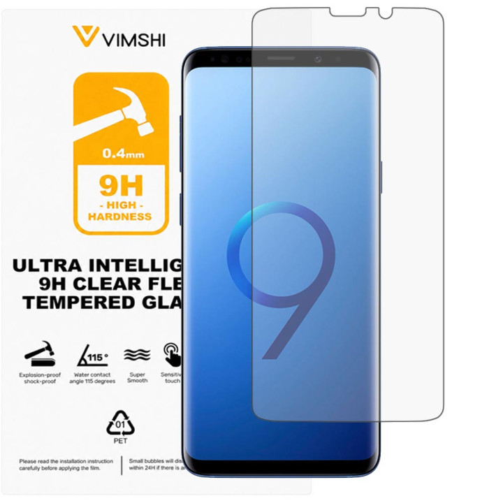 Протиударна захисна плівка Vimshi Ultra 9H Clear Flex для Samsung Galaxy S9