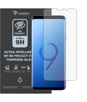 Противоударная защитная пленка антишпион Vimshi Ultra 9H Privacy Flex для Samsung Galaxy S9