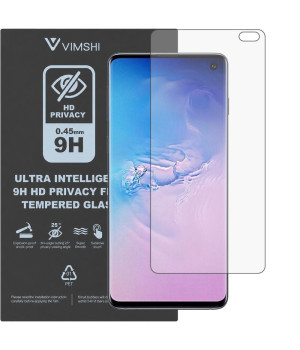Противоударная защитная пленка антишпион Vimshi Ultra 9H Privacy Flex для Samsung Galaxy S10+