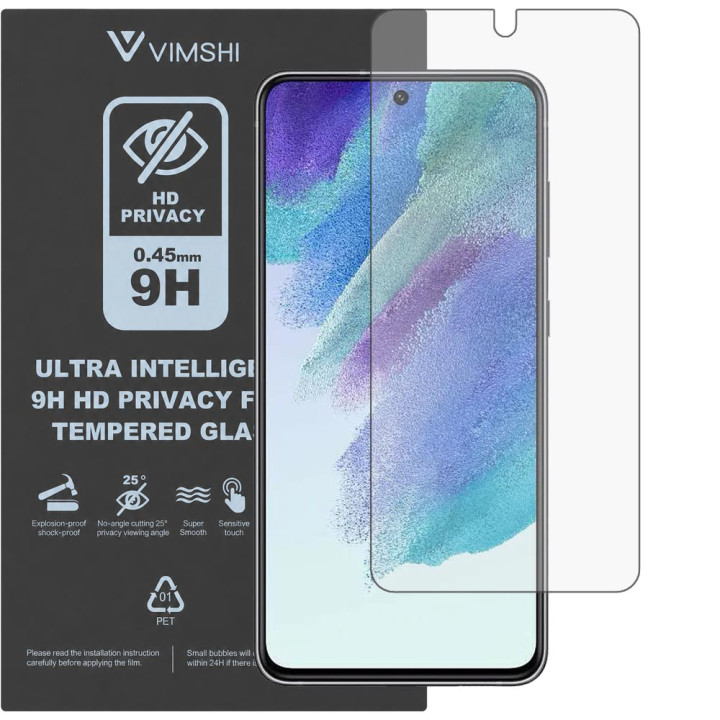 Протиударна захисна плівка антишпигун Vimshi Ultra 9H Privacy Flex для Samsung Galaxy S21 FE 5G