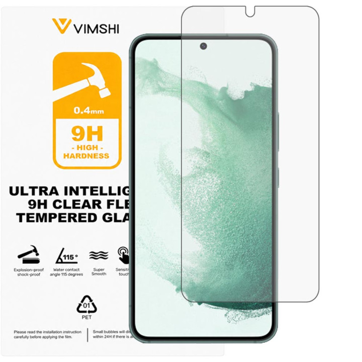 Протиударна захисна плівка Vimshi Ultra 9H Clear Flex для Samsung Galaxy S22+