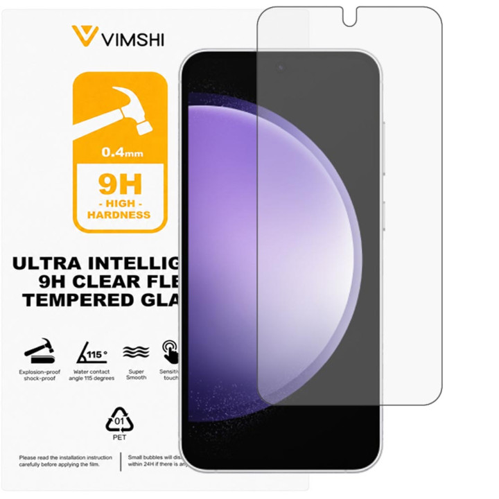 Протиударна захисна плівка Vimshi Ultra 9H Clear Flex для Samsung Galaxy S23 FE