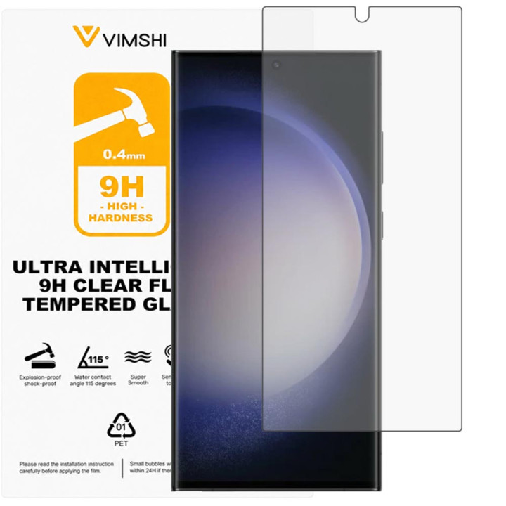 Протиударна захисна плівка Vimshi Ultra 9H Clear Flex для Samsung Galaxy S23 Ultra