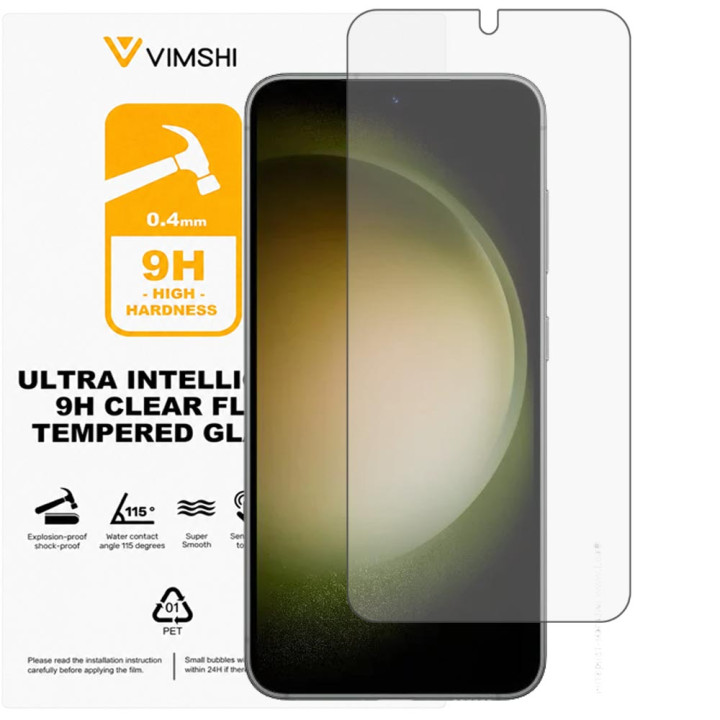 Протиударна захисна плівка Vimshi Ultra 9H Clear Flex для Samsung Galaxy S23