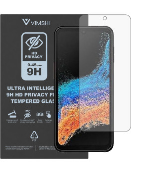 Противоударная защитная пленка антишпион Vimshi Ultra 9H Privacy Flex для Samsung Galaxy Xcover 6 Pro