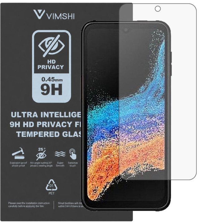 Протиударна захисна плівка антишпигун Vimshi Ultra 9H Privacy Flex для Samsung Galaxy Xcover 6 Pro