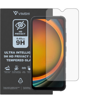 Противоударная защитная пленка антишпион Vimshi Ultra 9H Privacy Flex для Samsung Galaxy Xcover7 Pro