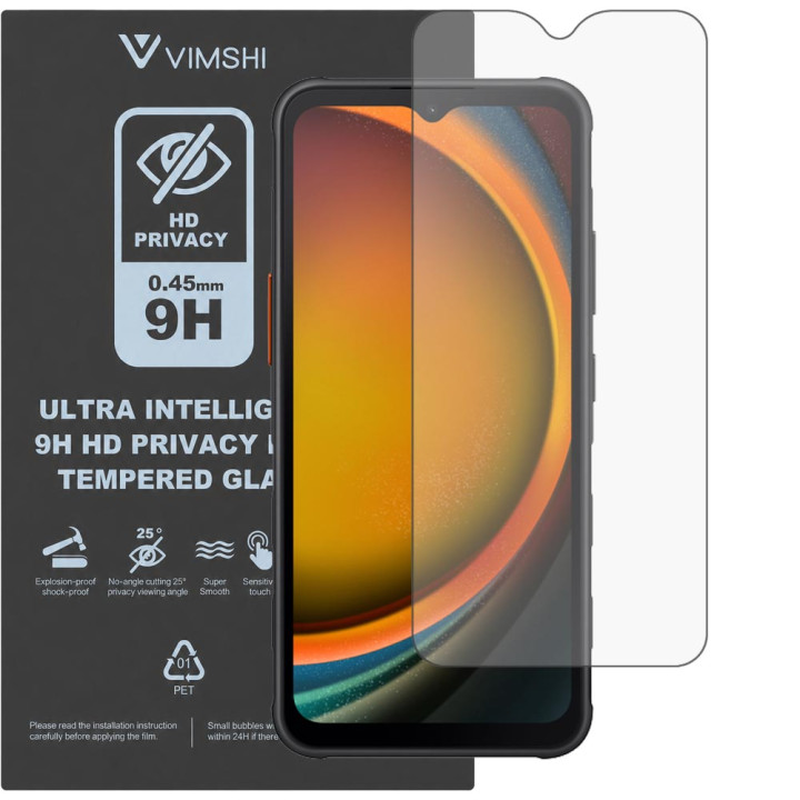 Протиударна захисна плівка антишпигун Vimshi Ultra 9H Privacy Flex для Samsung Galaxy Xcover7