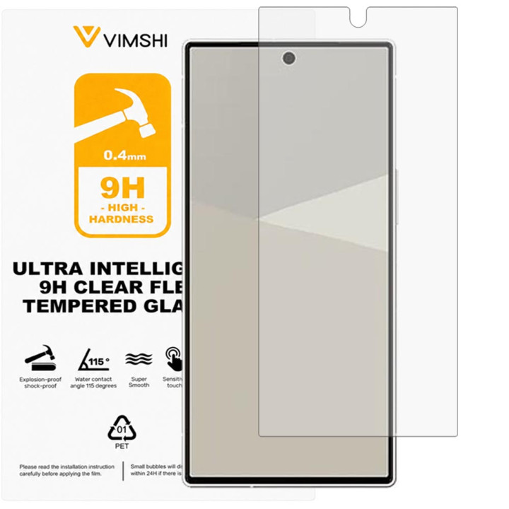 Протиударна захисна плівка Vimshi Ultra 9H Clear Flex для Sharp AQUOS R10 5G