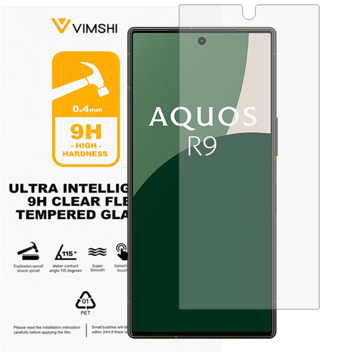 Протиударна захисна плівка Vimshi Ultra 9H Clear Flex для Sharp AQUOS R9