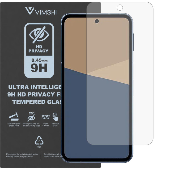 Протиударна захисна плівка антишпигун Vimshi Ultra 9H Privacy Flex для Sharp AQUOS sense10