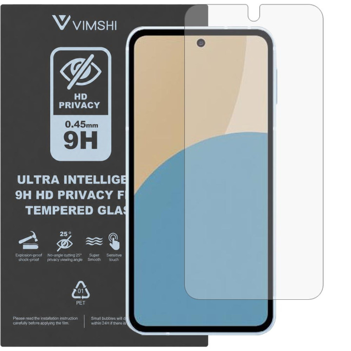 Протиударна захисна плівка антишпигун Vimshi Ultra 9H Privacy Flex для Sharp AQUOS sense9