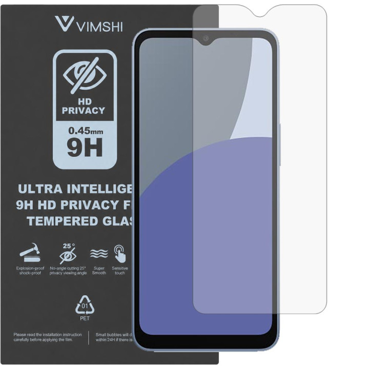 Протиударна захисна плівка антишпигун Vimshi Ultra 9H Privacy Flex для Sharp AQUOS wish4