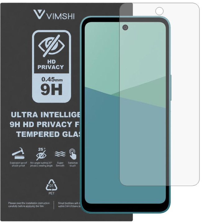 Протиударна захисна плівка антишпигун Vimshi Ultra 9H Privacy Flex для Sharp AQUOS wish5 5G