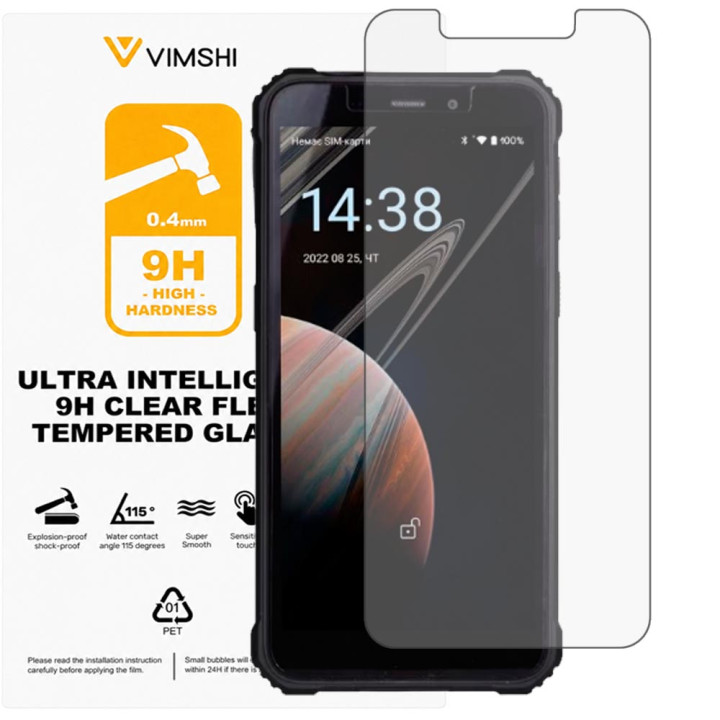 Протиударна захисна плівка Vimshi Ultra 9H Clear Flex для Sigma mobile X-treme PQ18