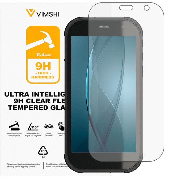 Противоударная защитная пленка Vimshi Ultra 9H Clear Flex для Sigma mobile X-treme PQ20