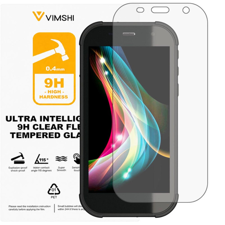 Противоударная защитная пленка Vimshi Ultra 9H Clear Flex для Sigma mobile X-treme PQ29