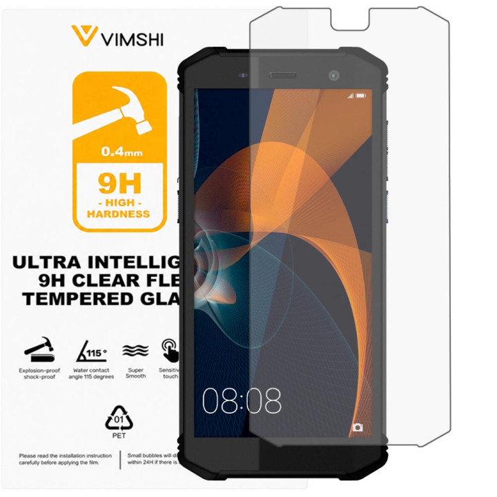 Противоударная защитная пленка Vimshi Ultra 9H Clear Flex для Sigma mobile X-treme PQ36