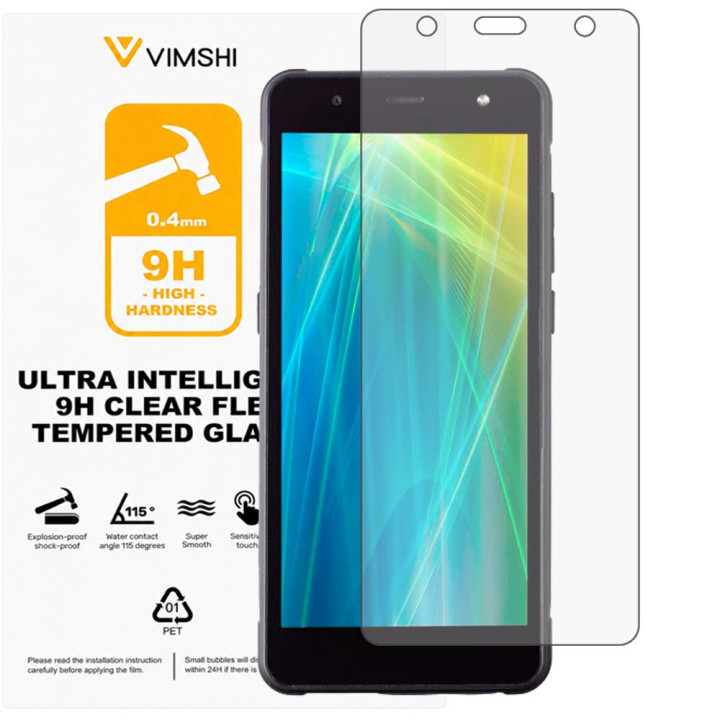 Противоударная защитная пленка Vimshi Ultra 9H Clear Flex для Sigma mobile X-treme PQ37