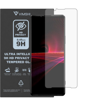 Противоударная защитная пленка антишпион Vimshi Ultra 9H Privacy Flex для Sony Xperia 1 III