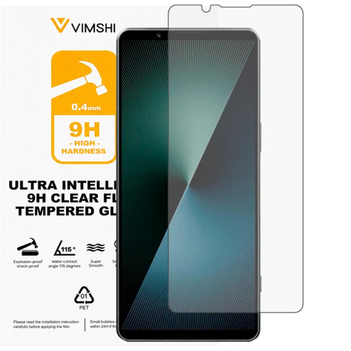Противоударная защитная пленка Vimshi Ultra 9H Clear Flex для Sony Xperia 1 VII