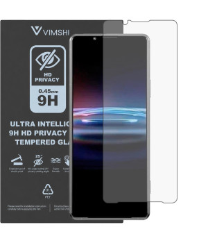 Противоударная защитная пленка антишпион Vimshi Ultra 9H Privacy Flex для Sony Xperia Pro-I