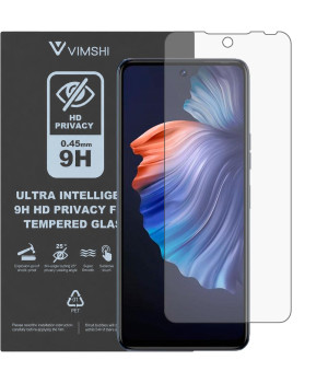 Противоударная защитная пленка антишпион Vimshi Ultra 9H Privacy Flex для Tecno Camon 18p