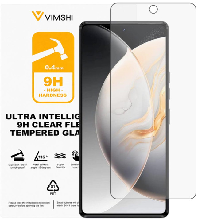 Протиударна захисна плівка Vimshi Ultra 9H Clear Flex для Tecno Camon 30