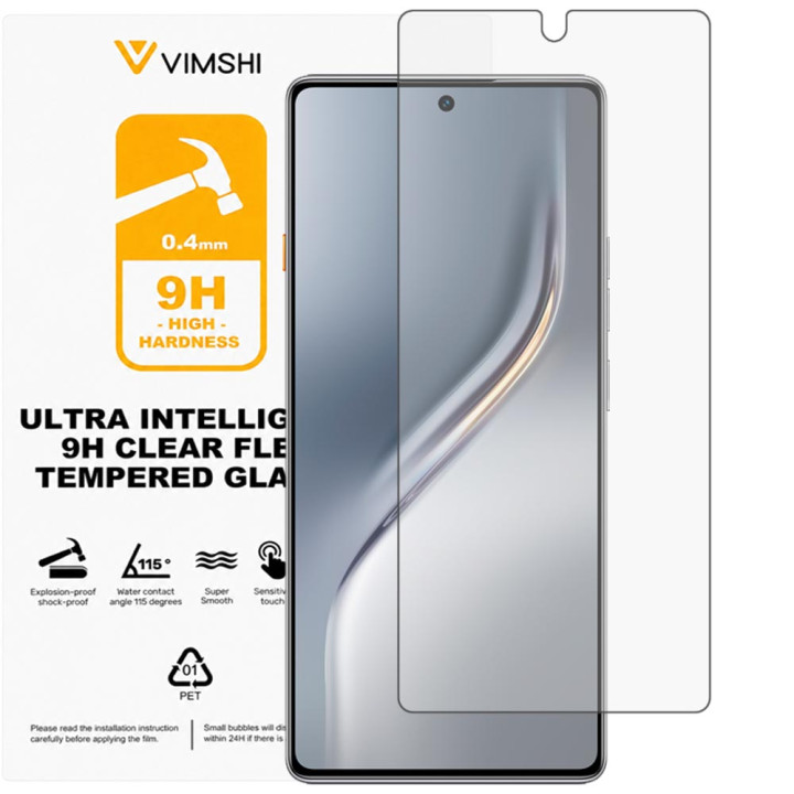Протиударна захисна плівка Vimshi Ultra 9H Clear Flex для Tecno Camon 40