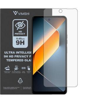 Противоударная защитная пленка антишпион Vimshi Ultra 9H Privacy Flex для Tecno POVA 6 Neo