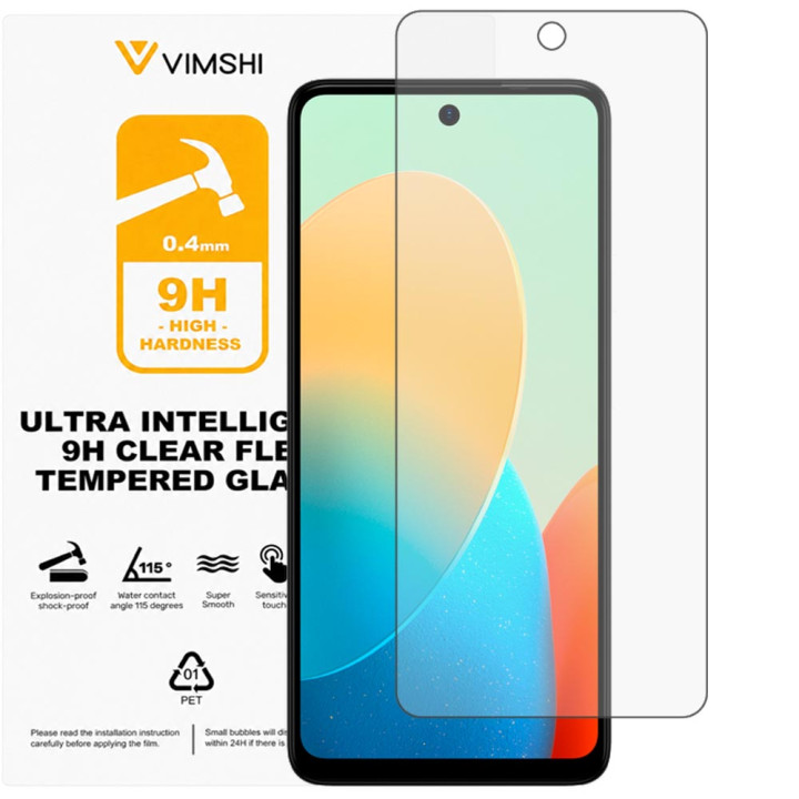 Протиударна захисна плівка Vimshi Ultra 9H Clear Flex для Tecno Spark 20C
