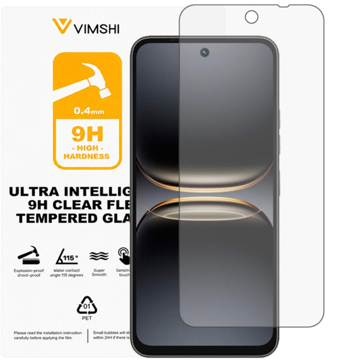 Протиударна захисна плівка Vimshi Ultra 9H Clear Flex для Tecno Spark 40C