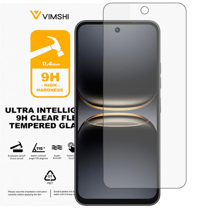 Протиударна захисна плівка Vimshi Ultra 9H Clear Flex для Tecno Spark Go 2