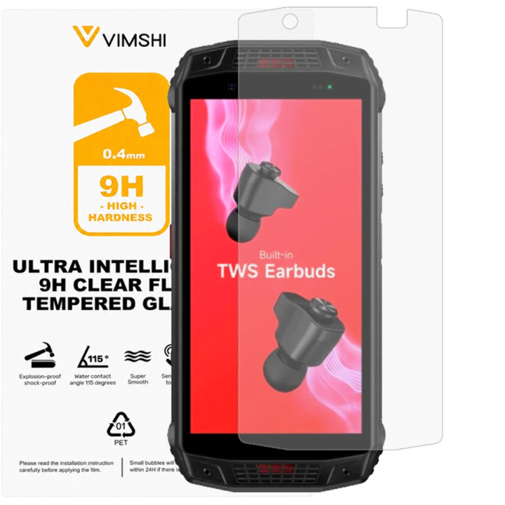Протиударна захисна плівка Vimshi Ultra 9H Clear Flex для Ulefone Armor 15